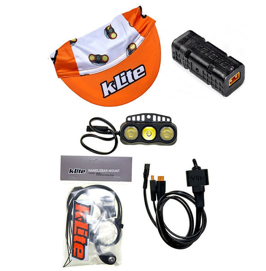Kit éclairage et recharge USB kLite ULTRA Racing