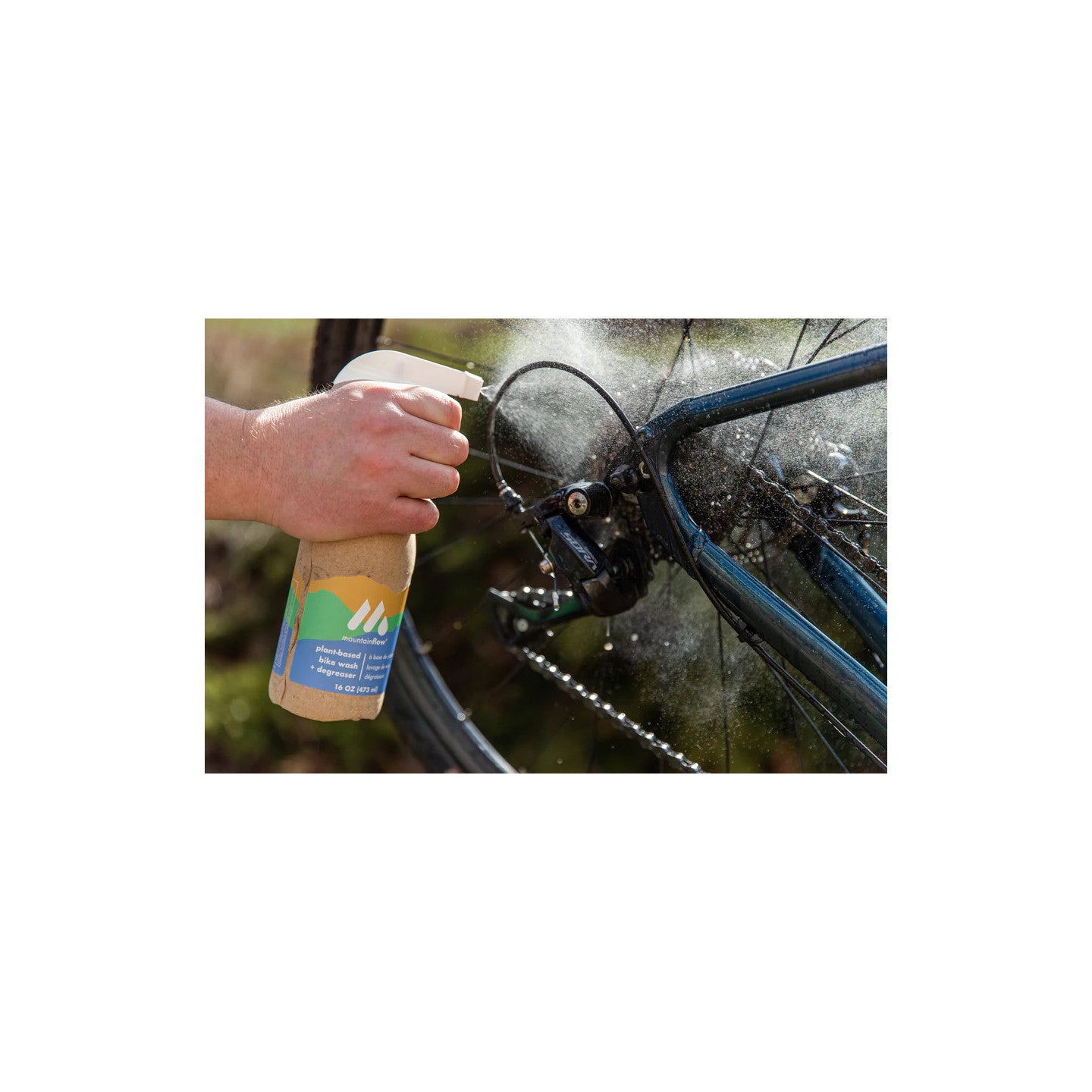 Nettoyant et dégraissant vélo mountainFLOW - 473 ml