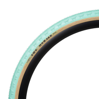 Pneu SimWorks The Homage Tire - Vert x Beige 700 x 43c tubeless ready