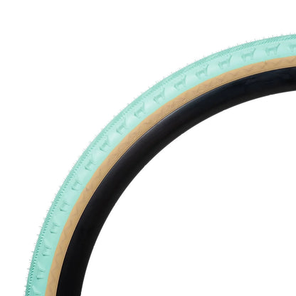 Pneu SimWorks The Homage Tire - Vert x Beige 700 x 43c tubeless ready