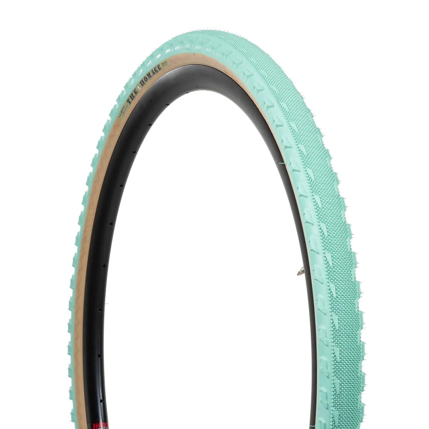 Pneu SimWorks The Homage Tire - Vert x Beige 700 x 43c tubeless ready