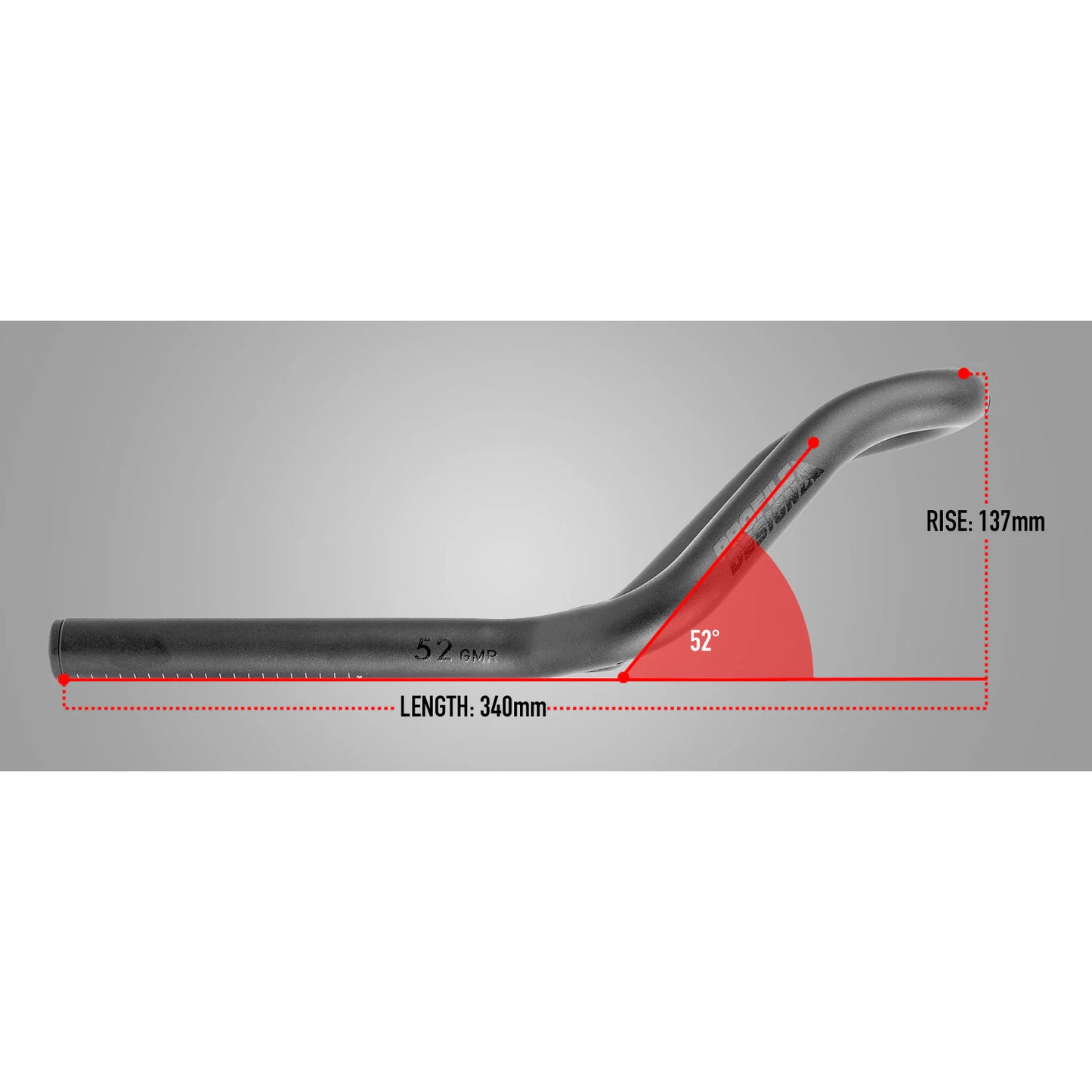 Prolongateur Guidon Profile Design – Neosonic | Ergo+ | 52 GMR