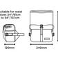 Sacoche de cintre Restrap Utility Hip Pack - 6L