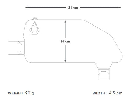 Sacoche de top tube Apidura Expedition Top Tube Pack (1L)