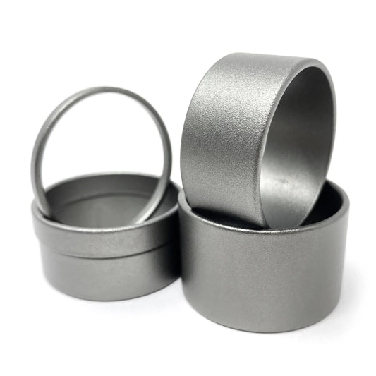 Entretoise de direction Alu SimWorks With Me - Stealth Grey - Matte Finish