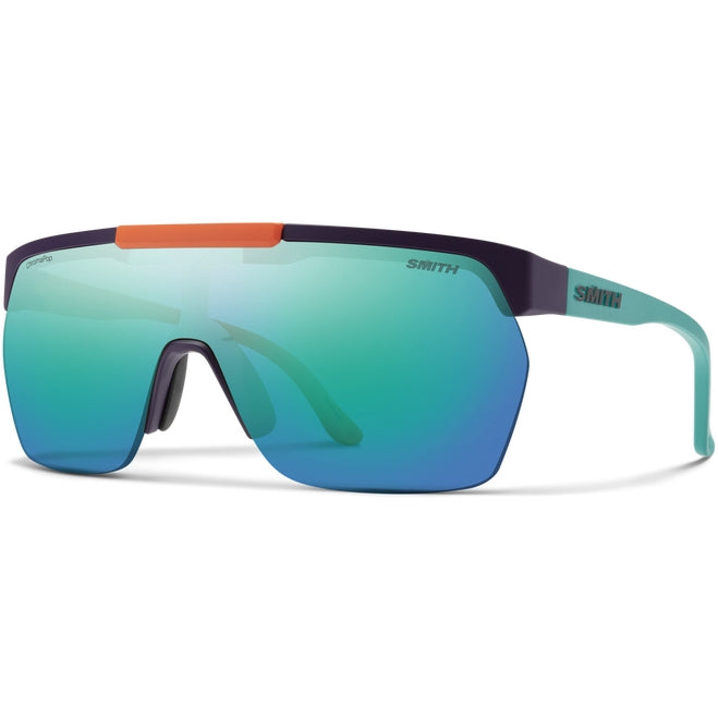 Lunettes Smith XC ChromaPop - Matte Purple / Cinder / Hi Viz