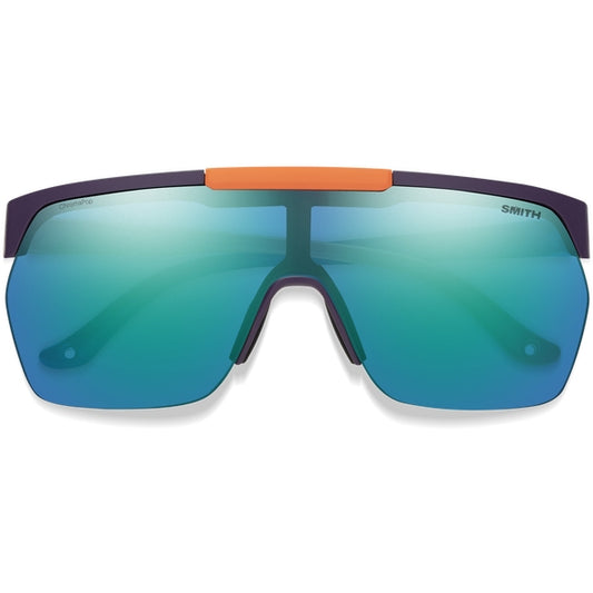 Lunettes Smith XC ChromaPop - Matte Purple / Cinder / Hi Viz