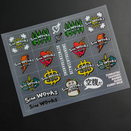Kit de stickers SimWorks All-Star Decal