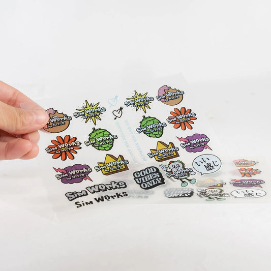 Kit de stickers SimWorks All-Star Decal - 2