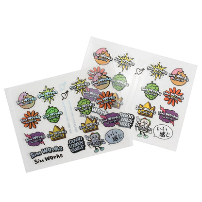 Kit de stickers SimWorks All-Star Decal - 2