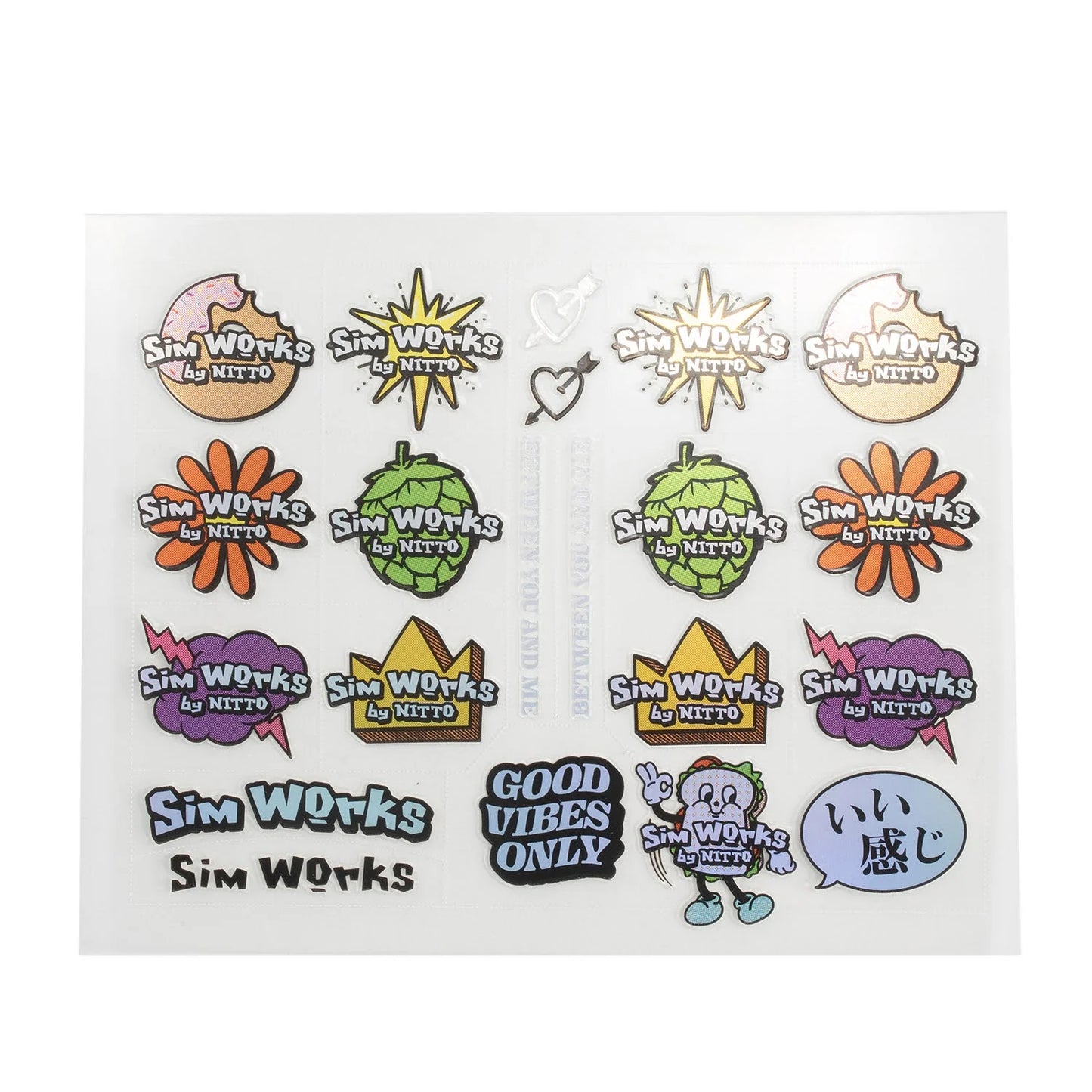 Kit de stickers SimWorks All-Star Decal - 2