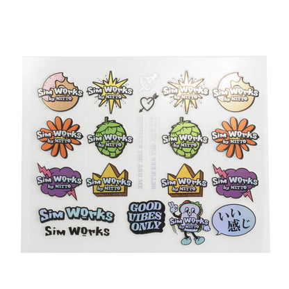 Kit de stickers SimWorks All-Star Decal - 2