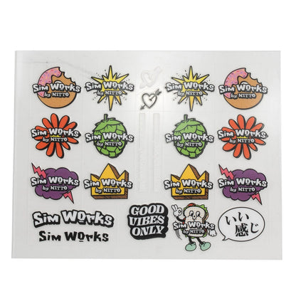 Kit de stickers SimWorks All-Star Decal - 2