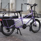 Demo Bike - Vélo cargo à assistance électrique Le Petit Porteur E-Longtail - Lilas