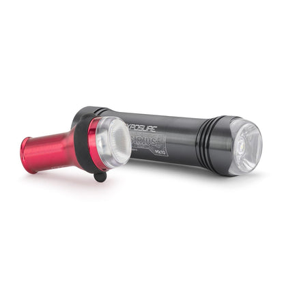 Pack d’éclairage avant et arrière Exposure Lights Sirius MK10 – TraceR MK2 Reakt + Peloton