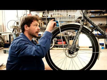 Porte Bagage Avant Cycles Manivelle Le Panier - Noir