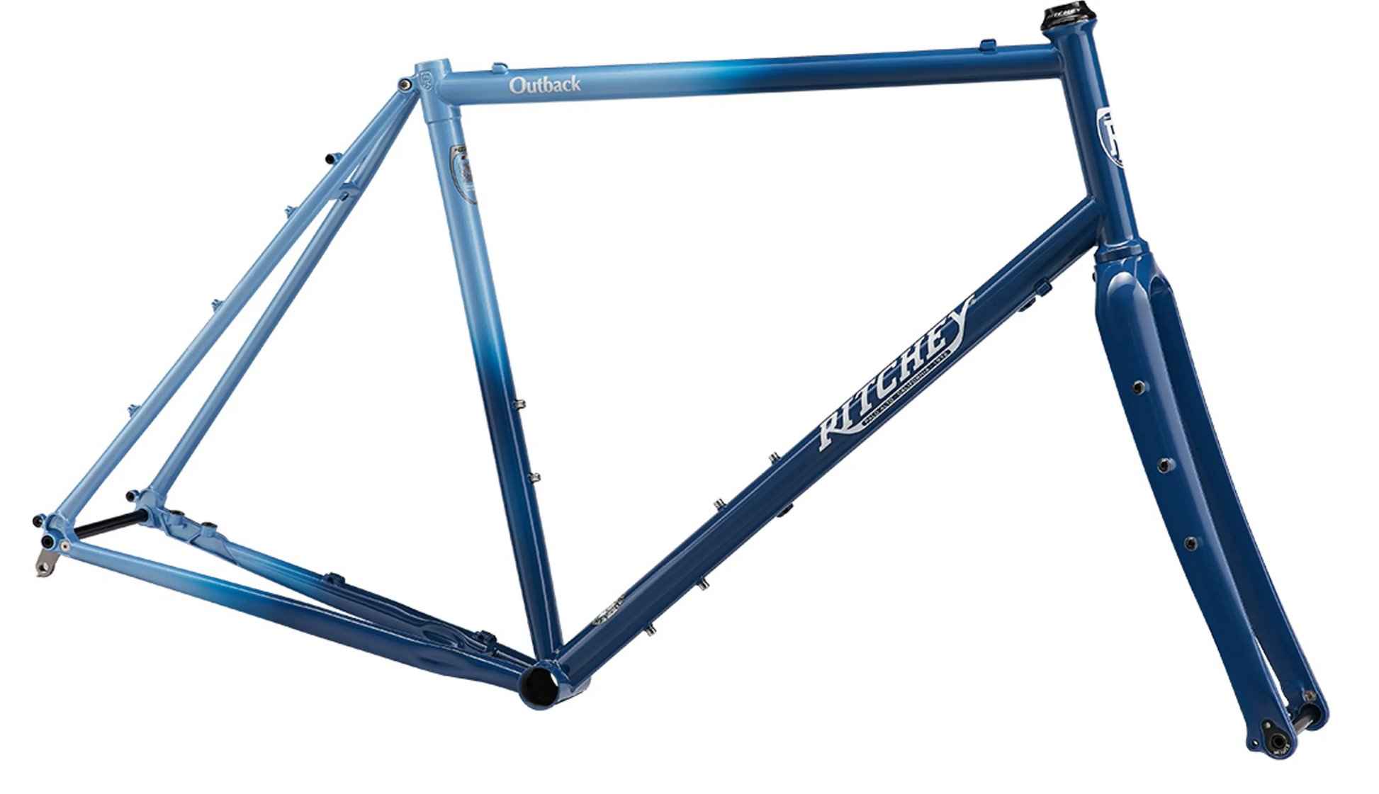 Kit cadre Ritchey Outback 50eme Anniversaire Half Moon Blue Baroudeur Cycles
