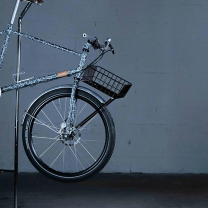 Porte Bagage Avant Cycles Manivelle Le Panier - Noir