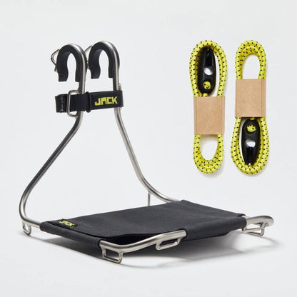 Porte-bagages Avant Jack the Bike Rack - Argent / Jaune