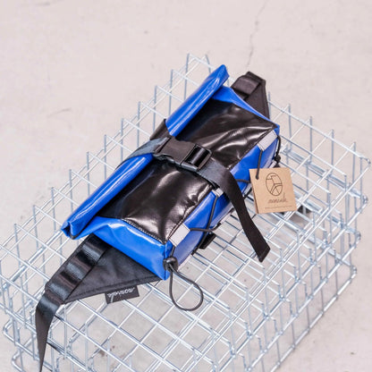 Sacoche Banane Cycles Manivelle - Bleu Ultra / Noir