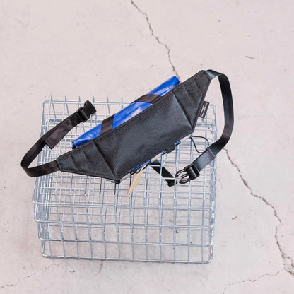 Sacoche Banane Cycles Manivelle - Bleu Ultra / Noir