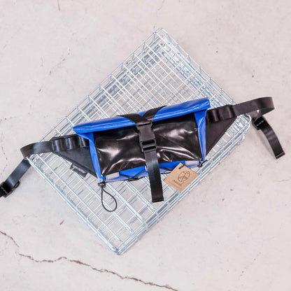 Sacoche Banane Cycles Manivelle - Bleu Ultra / Noir
