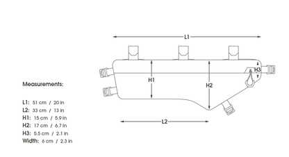 Sacoche de cadre Apidura Expedition Compact Frame Pack (5.3L)