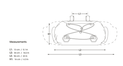 Sacoche de cintre Apidura Expedition Handlebar Pack (14L)
