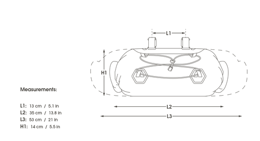 Sacoche de cintre Apidura Expedition Handlebar Pack (9L)