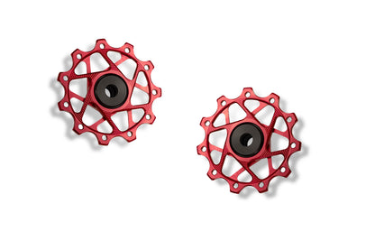 Galets de Dérailleur Garbaruk Oversize - Rouge