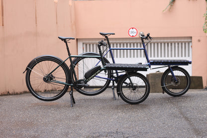 Vélo Cargo Omnium E-Mini-Max V3 WIFI à Courroie
