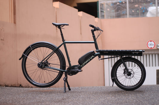 Vélo Cargo Omnium E-Mini-Max V3 WIFI à Courroie
