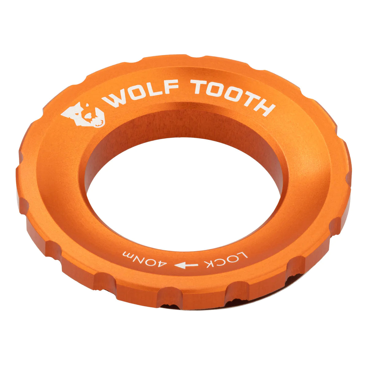 Écrou Wolftooth pour Verrouillage de Disque Centerlock - Orange